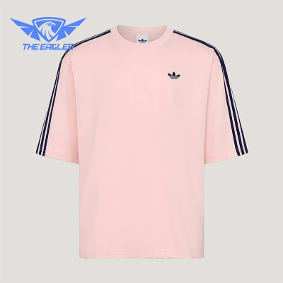 Adidas/阿迪达斯正品夏季男士运动针织时尚舒适休闲短袖T恤KG6334
