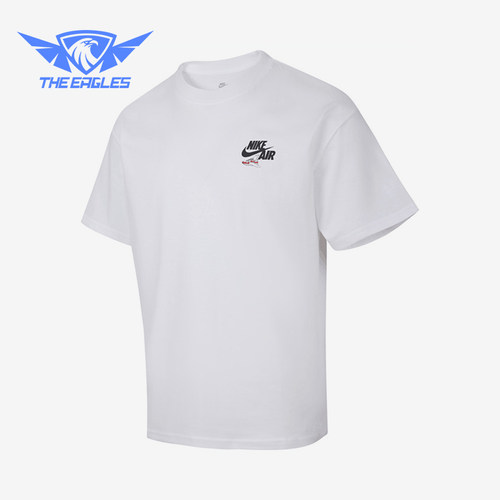 Nike/耐克正品Swoosh男士新款透气休闲经典运动短袖HQ9276-100