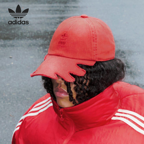 Adidas/阿迪达斯正品三叶草男女运动遮阳时尚鸭舌帽JG8832