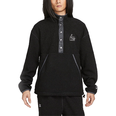 Nike/耐克官方正品冬季新款男子运动半排扣立领套头衫DQ4194-010
