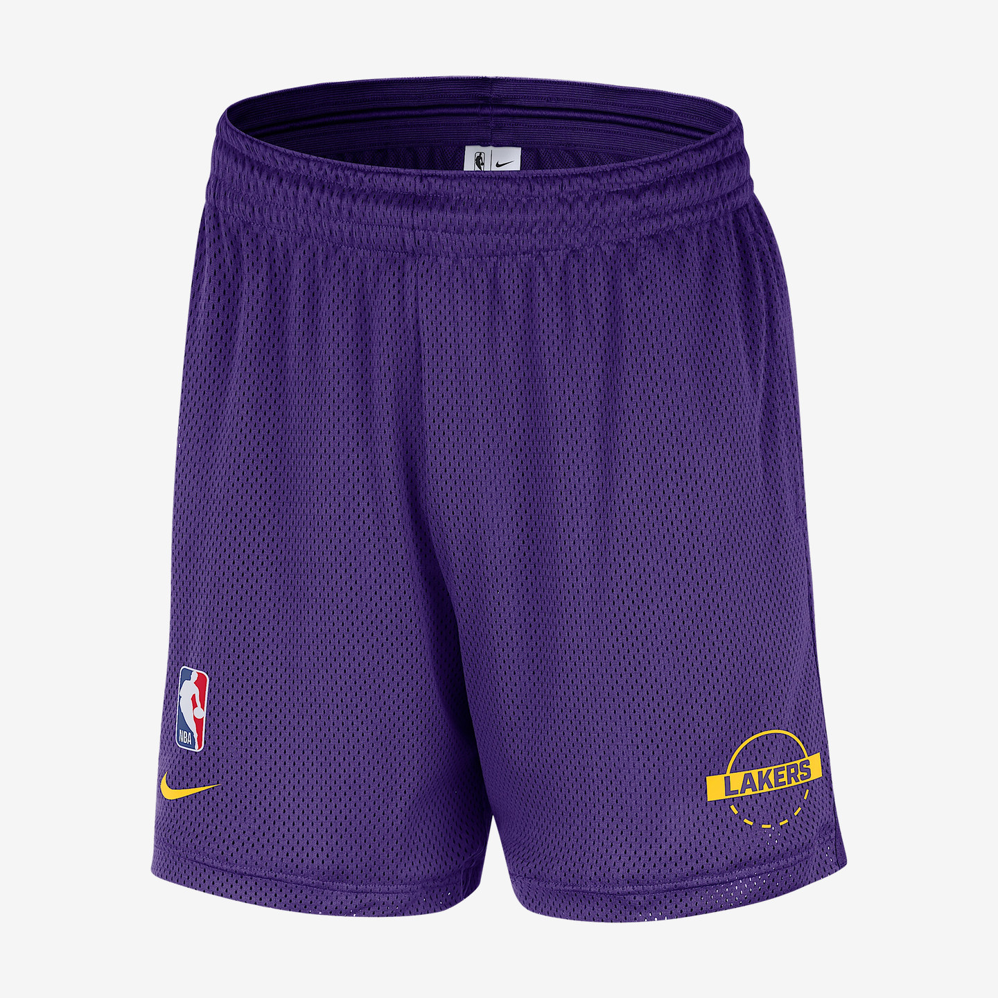 Nike耐克正品Los Angeles Lakers湖人队网眼字母篮球HM7345-504