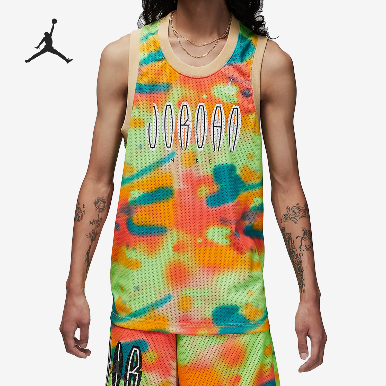 耐克无袖男子透气运动T恤