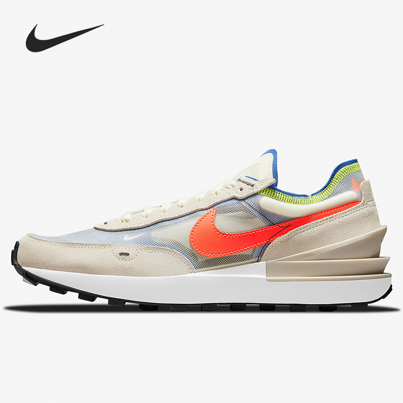 Nike/耐克官方正品Waffle One 男子支撑华夫格运动鞋 DA7995-101