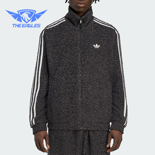 运动立领耐穿休闲日常外套KS5275 三叶草男士 Adidas 阿迪达斯正品