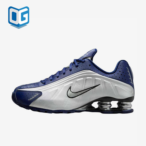 Nike/耐克正品Shox R4 Blue Void女士低帮跑步鞋AR3565-400