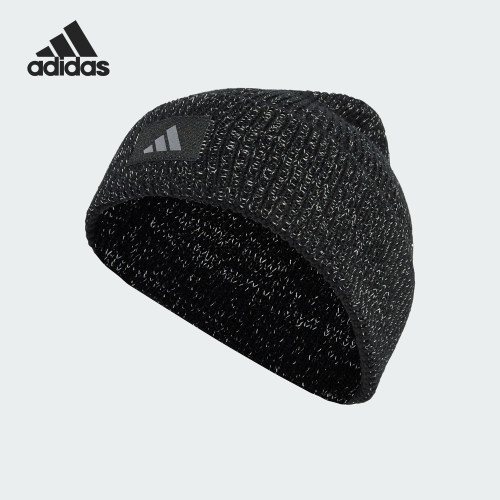 Adidas/阿迪达斯正品2025年男女运动保暖休闲绒线帽JM3079