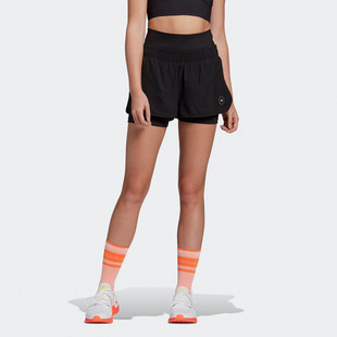 smc训练透气运动短裤 Adidas 新款 女子当季 FU0280 阿迪达斯正品