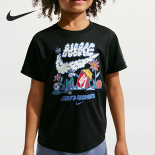 Nike/耐克正品Cloudy小童圆领舒适套头休闲短袖T恤IX4810-010