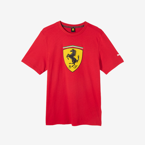 Puma/彪马正品FERRARI男士运动透气耐穿印花短袖538175-02