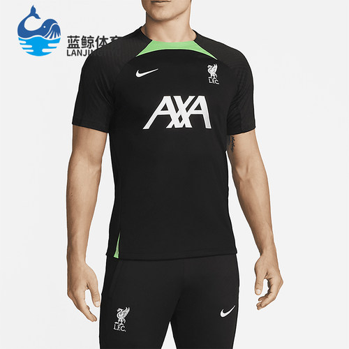 Nike/耐克正品Dri-FIT男士圆领运动足球训练套头短袖DX3020-014