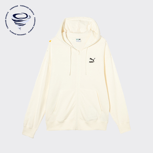 Puma/彪马正品CLASSICS HOODIE TR男女简约休闲拉链连帽外套