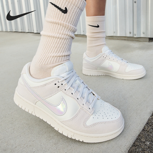 耐克官方正品 HF5074 Dunk 女士复古轻盈系带运动板鞋 133 Low Nike