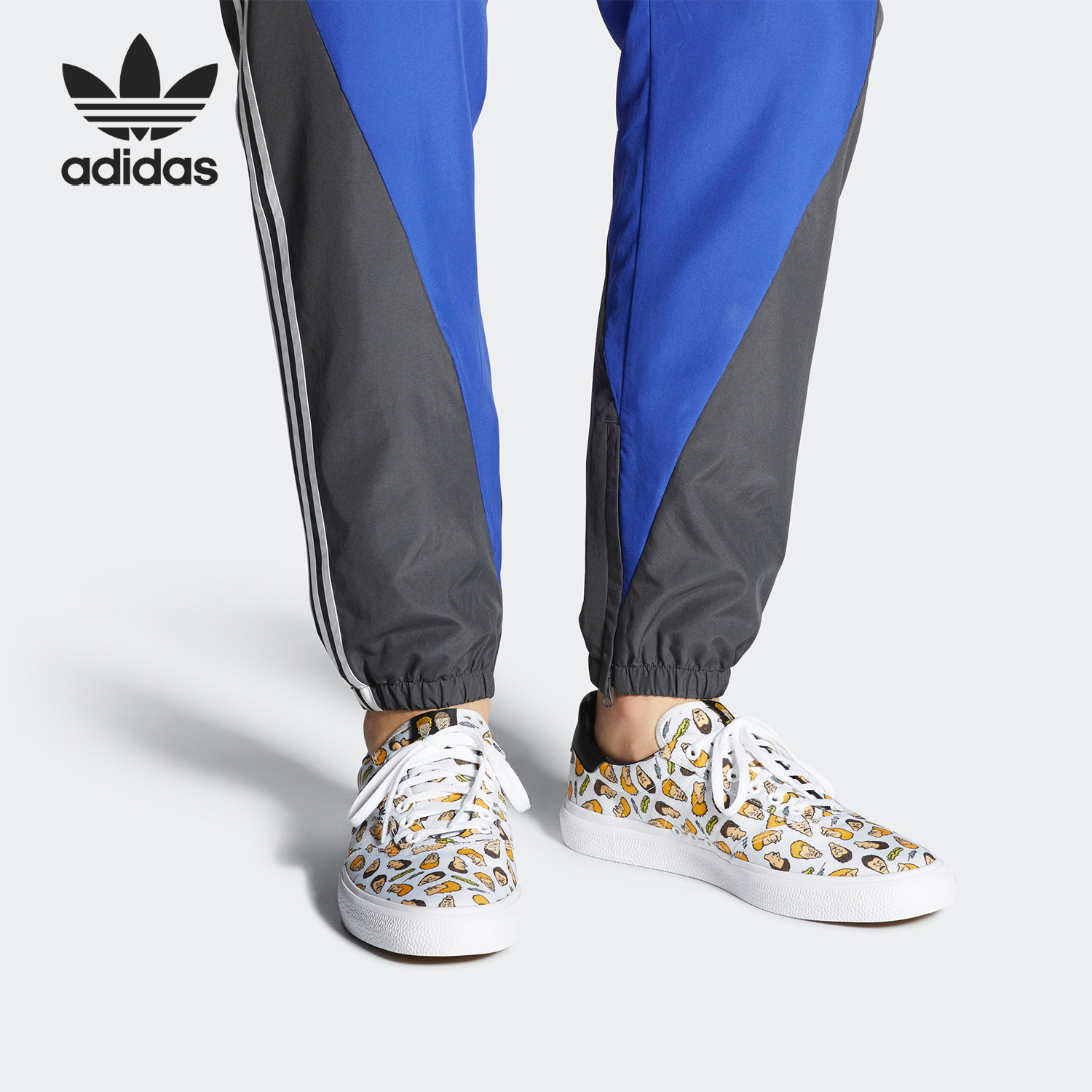 Adidas/阿迪达斯正品三叶草3MC X B BH 男子经典滑板鞋F35088