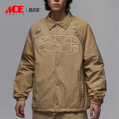 Nike/耐克正品JORDAN男士翻领宽松日常休闲运动外套HF9332-257