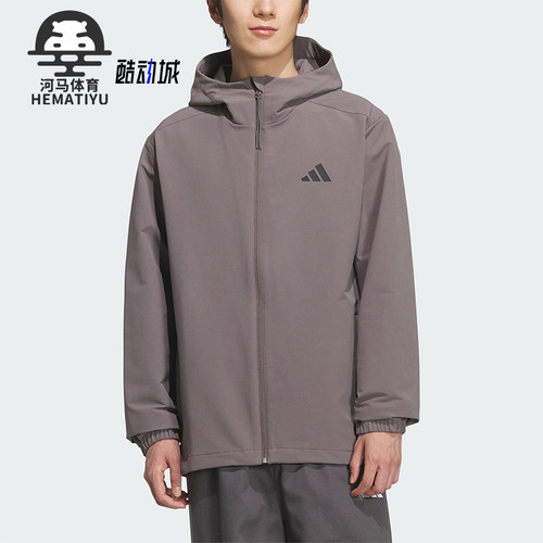 Adidas/阿迪达斯正品V SFT SHELL JK男女休闲运动连帽外套KF5227