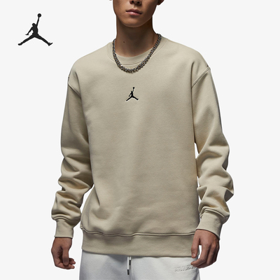 Nike/耐克官方正品JORDAN男士运动休闲加绒圆领套头衫FV8451-282