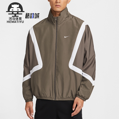 Nike/耐克正品2025夏季男士轻盈梭织经典复古宽松外套IM3355-004