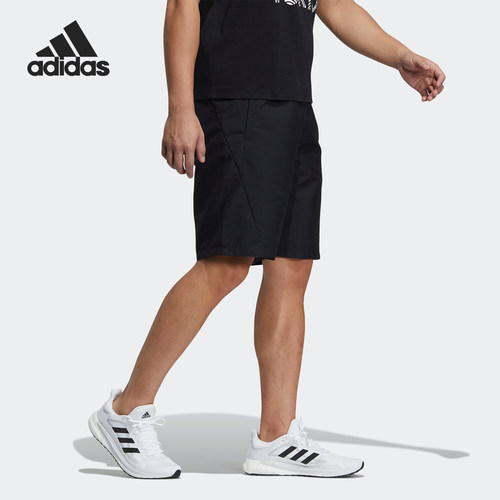 Adidas/阿迪达斯正品当季新款男子休闲运动短裤五分裤GN0802