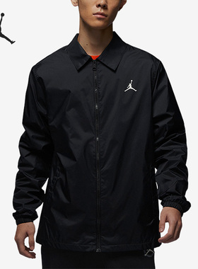 Nike/耐克官方正品Jordan男子简约时尚单排扣翻领休闲外套FD7424