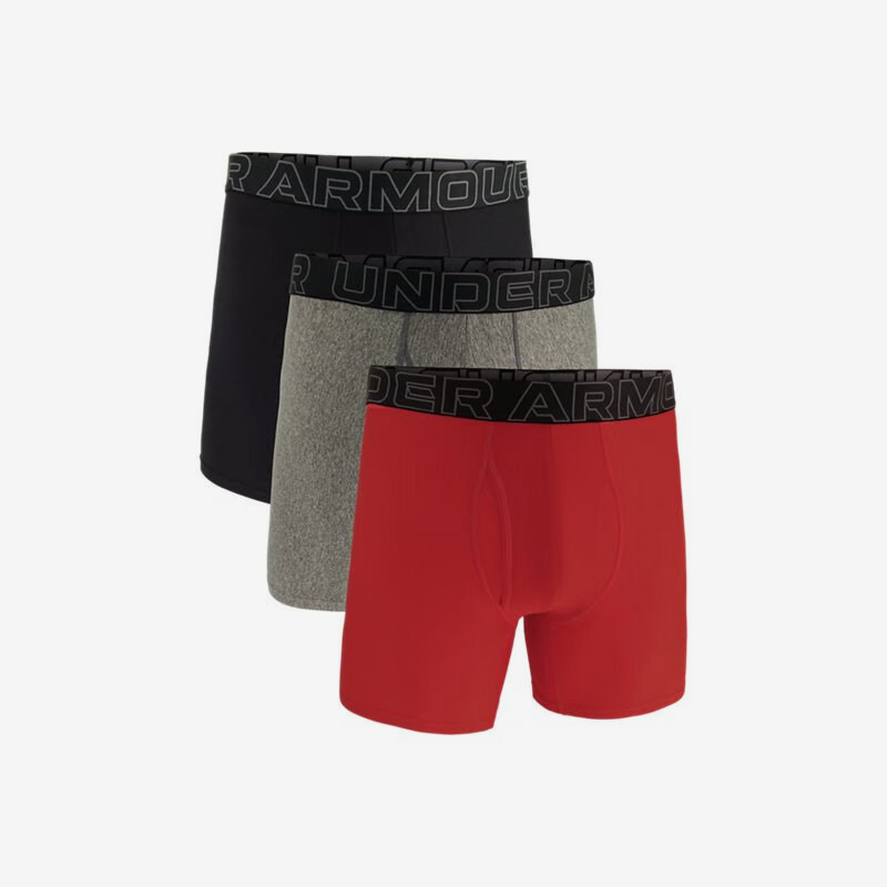 UA/安德玛正品Tech Boxerjock男子简约透气休闲内裤1387414-600