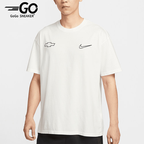 Nike/耐克正品Devin Booker男士宽松简约经典图案T恤HV6691-133