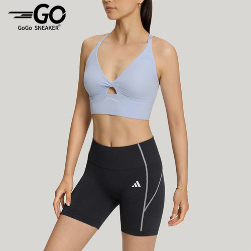 Adidas/阿迪达斯正品女士防晒UPF50+凉感挂脖运动内衣LF5000