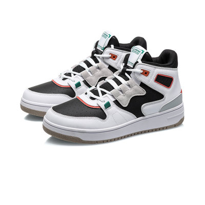 李宁女鞋进击新款耐磨防滑女子轻便中帮篮球休闲鞋AGBQ116