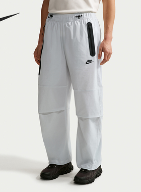 Nike/耐克正品2026春季男士宽松潮流休闲透气梭织长裤IU7637-101