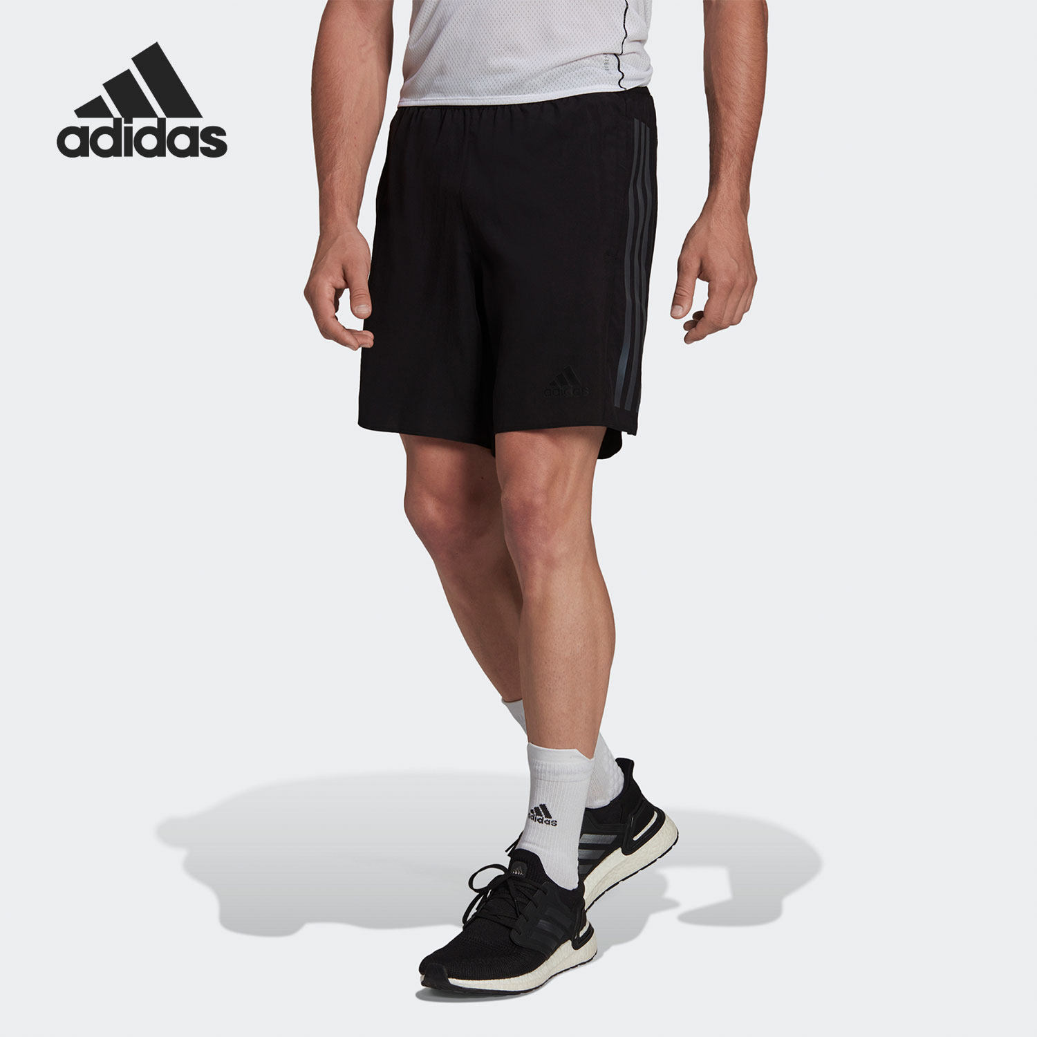 Adidas/阿迪达斯正品RUN ICON SHO男子运动透气短裤HE2468,运动服/休闲服装,运动中长裤／短裤,淘宝优惠券,粉丝福利购,淘宝优惠卷