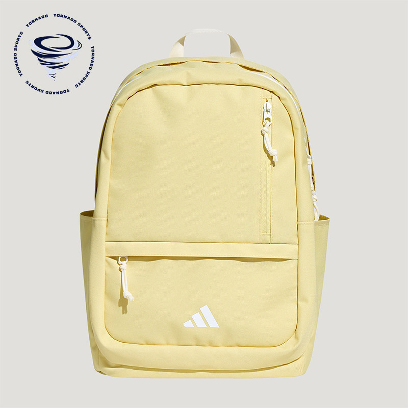 Adidas/阿迪达斯正品2IN1BACKPACK新款经典浅黄色双肩背包KX0846