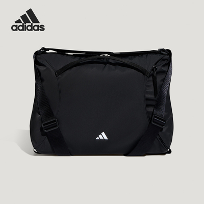 Adidas/阿迪达斯正品2026年春季女士运动收纳便携单肩包KU1535
