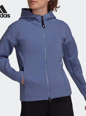 Adidas/阿迪达斯官方正品W Z.N.E FZ 女子连帽夹克外套 H40984