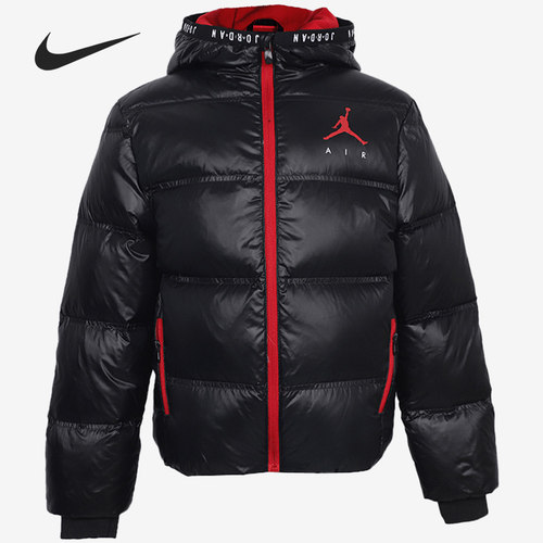 儿童保暖防风运动羽绒服耐克正品