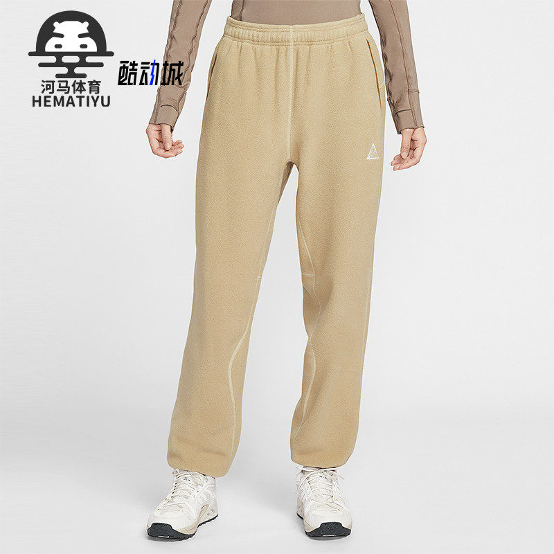 Nike/耐克正品Wolf Tree女士休闲摇粒绒运动束脚长裤HJ0242-297