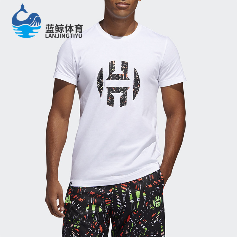 Adidas/阿迪达斯正品2025男士舒适篮球运动圆领透气短袖T恤FM4787