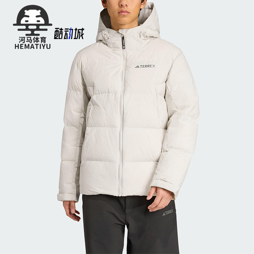 Adidas/阿迪达斯正品冬季男士运动户外拒水防风经典羽绒服JV8722