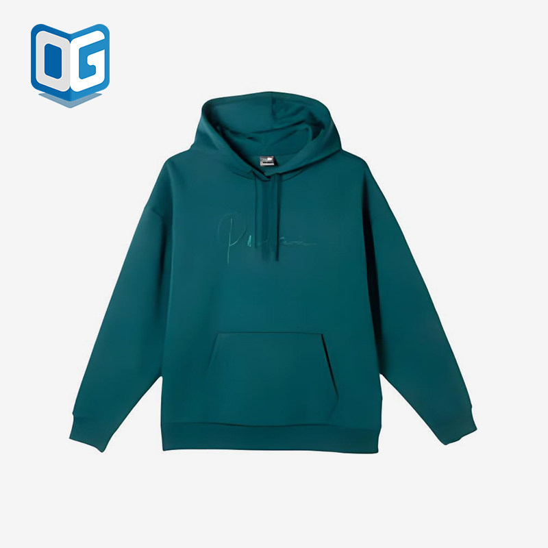 Puma/彪马正品纯色复古连帽女绿色休闲经典舒适轻便卫衣684401-22