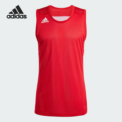 Adidas/阿迪达斯正品 当季新款 少年同款男跑步运动背心DY6595