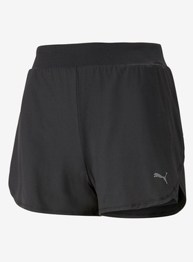 Puma/彪马正品夏季女士经典透气跑步训练运动短裤523175-01