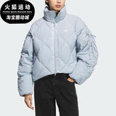 Adidas DOWN女士保暖简约宽松羽绒服KC2612 COM 阿迪达斯正品 BOW