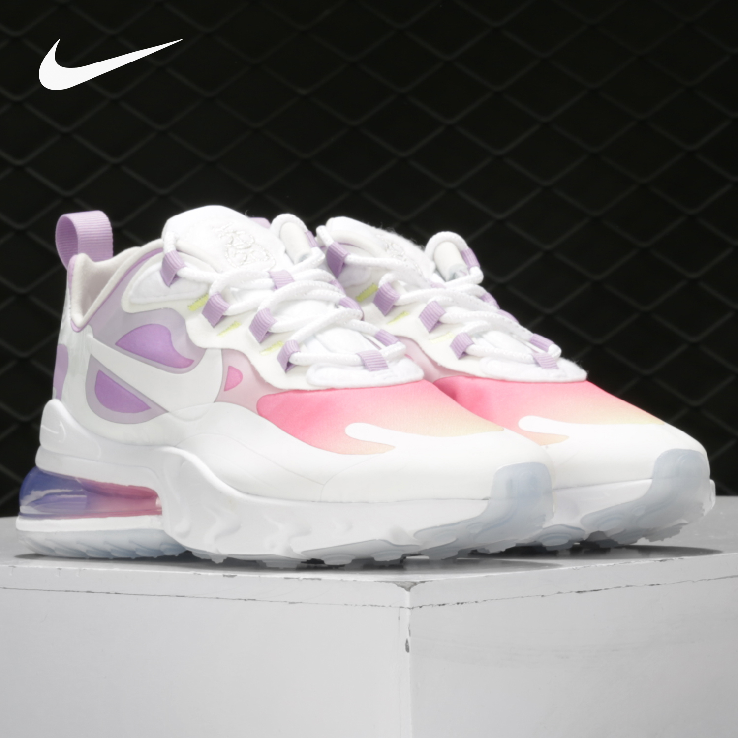 Nike/耐克正品AIR MAX 270 REACT 女子缓震气垫运动鞋 CU2995
