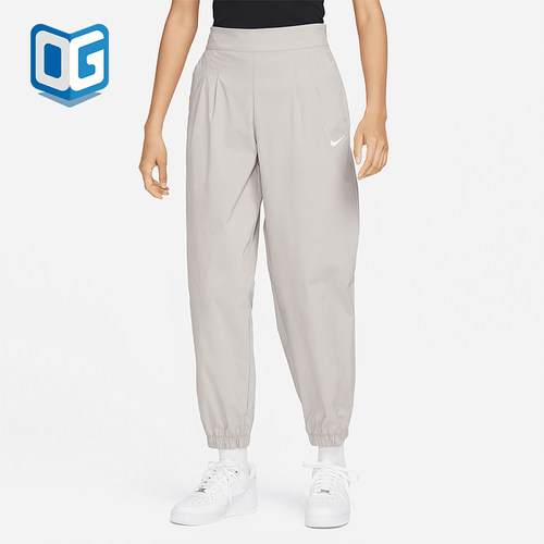 Nike/耐克正品新款女士训练宽松透气束脚运动长裤DR6001-033