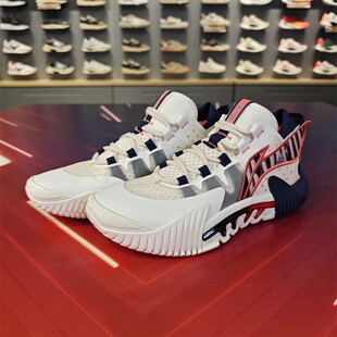 Lining/李宁正品反伍2Low长安少年联名男子运动训练篮球鞋ABFR005