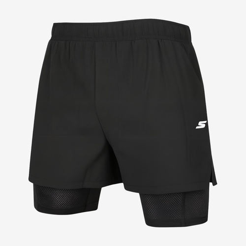 Skechers斯凯奇正品男日常出行运动中长裤/短裤P224M077-0018