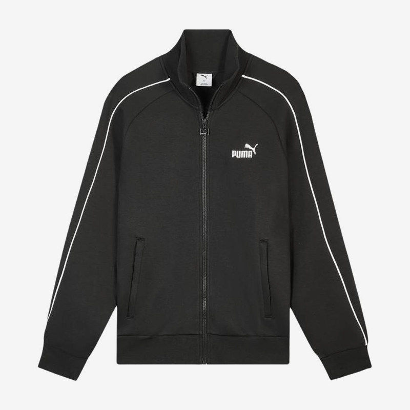 Puma/彪马官方正品拼色刺绣立领拉链长袖夹克男夹克外套637924-01