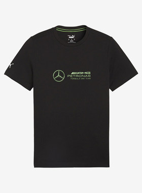 Puma/彪马正品梅赛德斯AMG马石油F1车队男士赛车T恤623754-01
