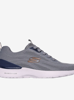 Skechers/斯凯奇正品2024新款男士网面轻便透气运动休闲鞋
