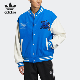 长袖 Adidas 印花经典 三叶草男士 夹克外套IA3900 阿迪达斯正品