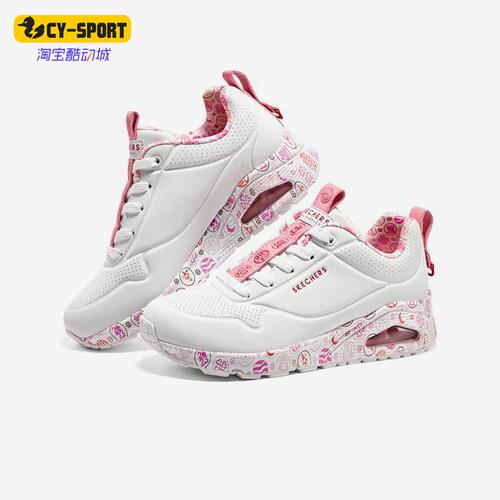 Skechers/斯凯奇正品 STREET 系列女子气垫运动跑步鞋896164-WPK