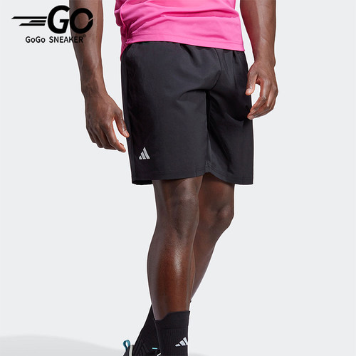 Adidas/阿迪达斯正品夏季男士运动网球透气梭织短裤HS3253